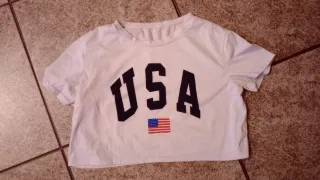 Camiseta corta USA Talla M