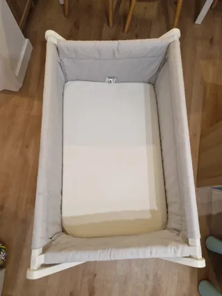 Minicuna con colchón