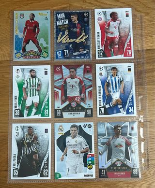 Cromos Futbolistas TOP actuales