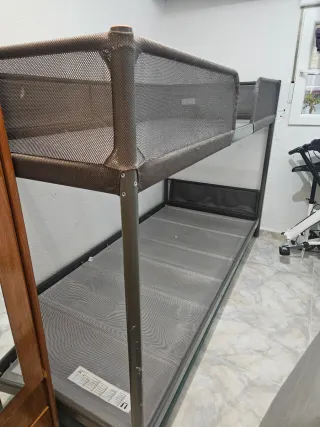 Litera IKEA TUFFING gris oscuro 90x200