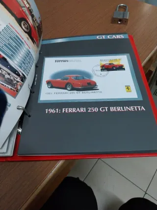 Cartoline e francobolli Ferrari da collezione