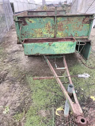 Remolque de un solo eje