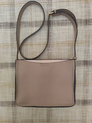 Bolso bandolera beige