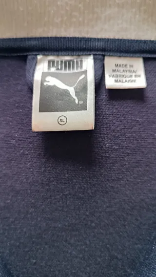 Chaqueta Puma Vintage Azul y Blanco