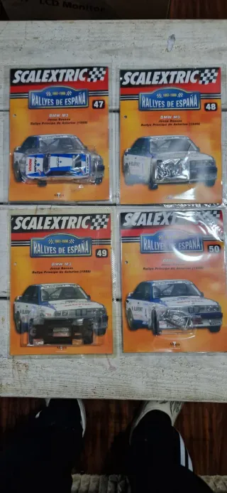 Scalextric coches para montar