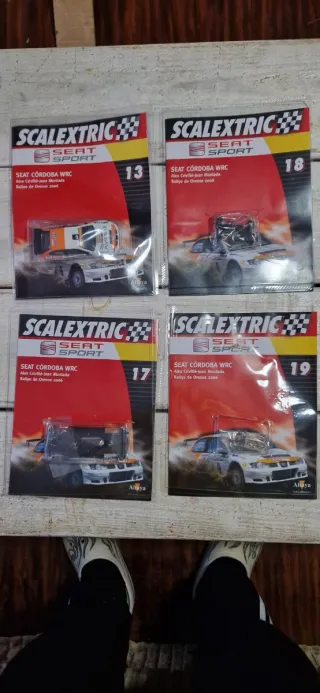 Scalextric coches para montar