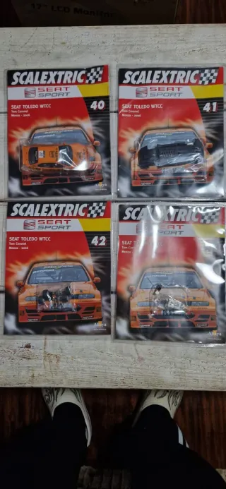 Scalextric coches para montar