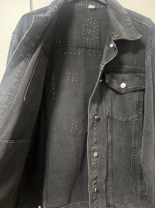 Cazadora vaquera negra M&M's