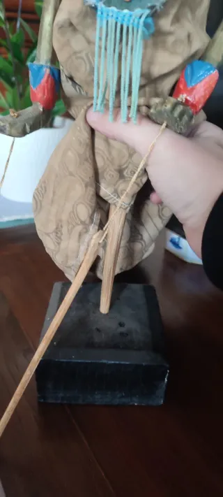 Marioneta Wayang Indonesia Antigua