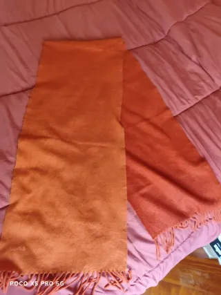Sciarpa Ballantyne 100% Cachemire Arancione