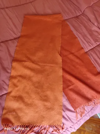 Sciarpa Ballantyne 100% Cachemire Arancione