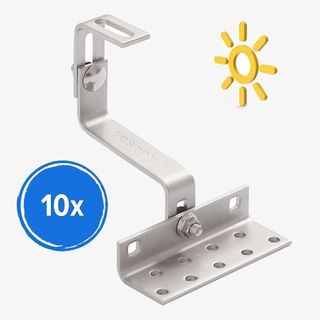 NuaFix 10 ganchos de tejado para sistemas FV