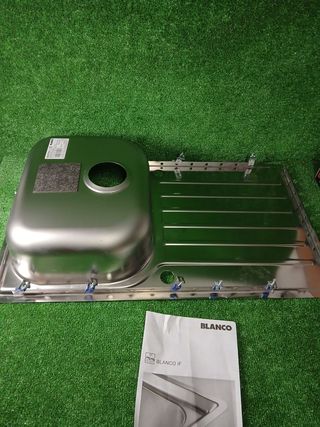 Lavatrice da cucina in acciaio inossidabile Blanco, 45 cm