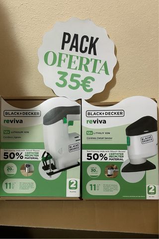 Pack Black+Decker Reviva Oferta 35€