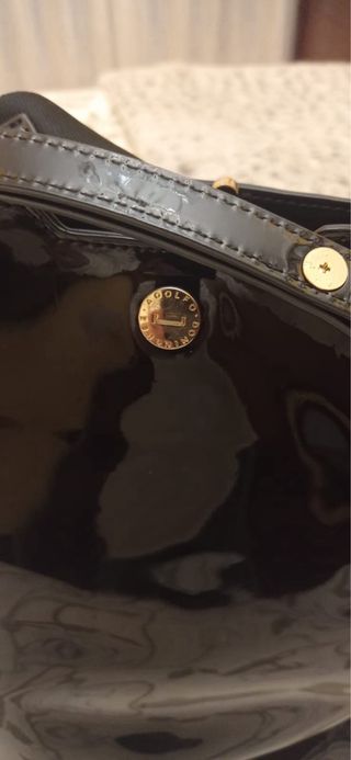 Bolso Adolfo Dominguez Negro y Dorado