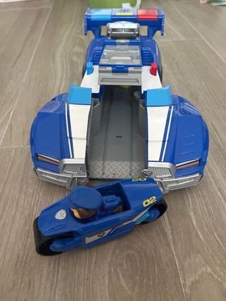 Coche Policía Patrulla Canina. Transformable