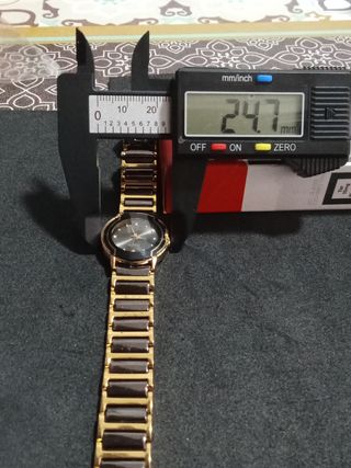 Reloj Mujer Negro y Dorado