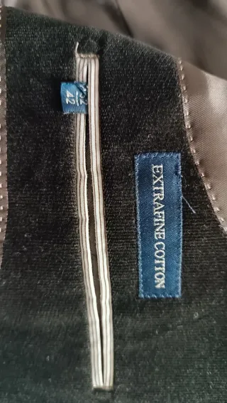 Americana pana fina Massimo Dutti Marrón