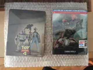 Steelbook Toy Story 4 + Jurassic World