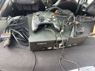 Xbox Original Microsoft Negra. piezas o reparar