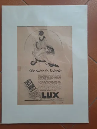 Stampa pubblicità vintage