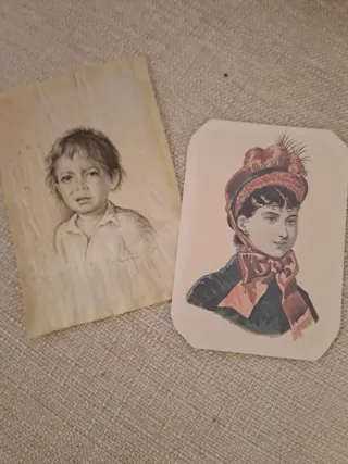 Stampa pubblicità e cartoline vintage