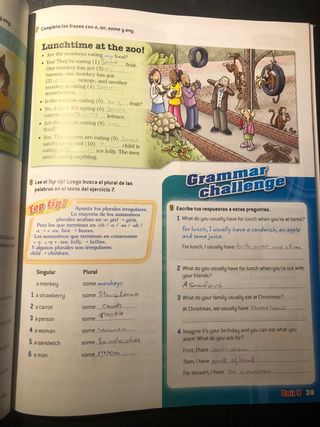 Holiday English 1º ESO.