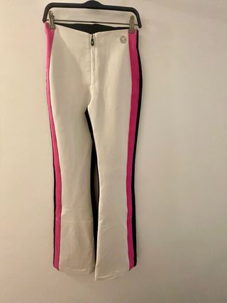 Conjunto Ropa Esquí Mujer Rosa y Blanco