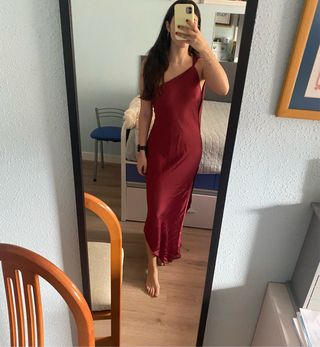 Vestido Mango Espalda abierta Talla M