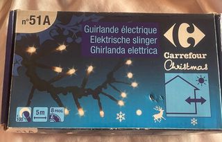 Luci di Natale: due nastri luminosi da 7 e 5 metri