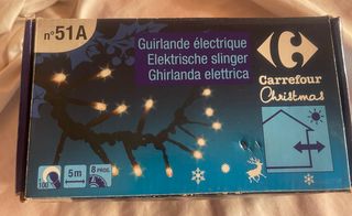 Luci di Natale: due nastri luminosi da 7 e 5 metri