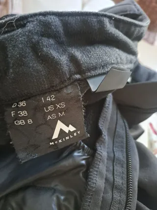 Pantaloni leggings da neve neri