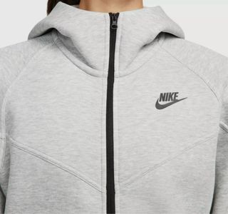 Chaqueta Nike Tech Fleece Mujer Gris