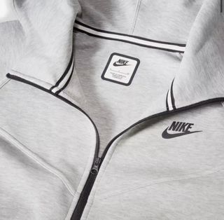 Chaqueta Nike Tech Fleece Mujer Gris
