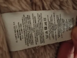 Parka verde con forro de borrego