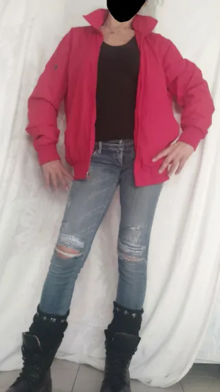 Giacca a vento Camicissima rossa