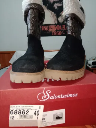 Botas Salonissimos Negras Talla 40