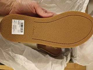 Sandalias Clarks Doradas Talla 36