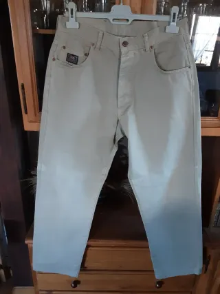 Pantaloni da uomo taglia 46 verde chiaro