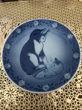 Piattini Royal Copenhagen cani e gatti