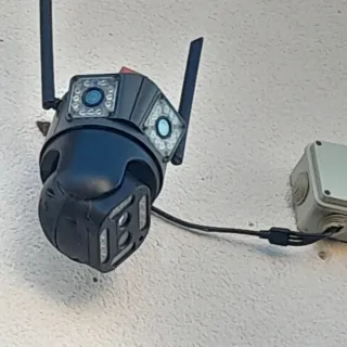 Cámara de seguridad WiFi exterior