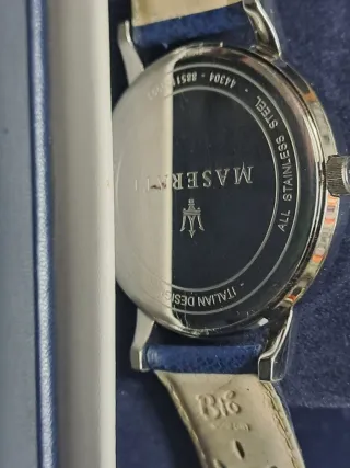 Orologio Maserati Blu/Argento