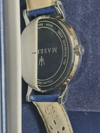 Orologio Maserati Blu/Argento