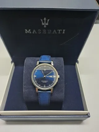 Orologio Maserati Blu/Argento