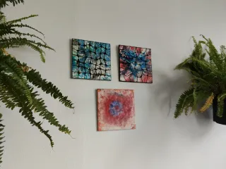 Set di 3 Quadri Decorativi