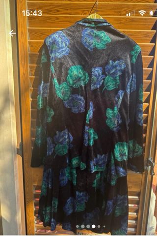 Tailleur vintage donna floreale