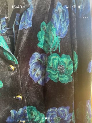 Tailleur vintage donna floreale