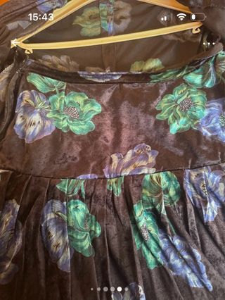 Tailleur vintage donna floreale