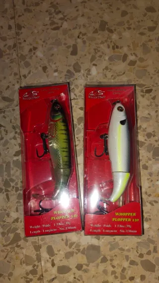 2 Señuelos River2Sea Whopper Plopper 130