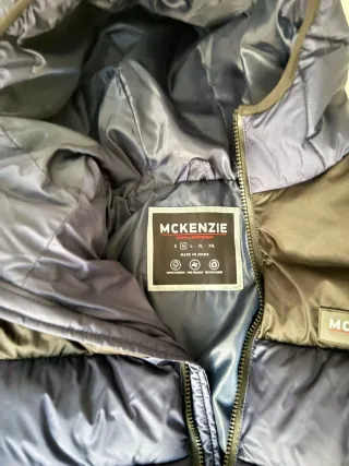Giubbotto McKenzie uomo blu e nero